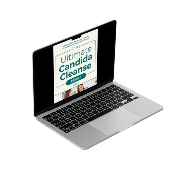 Ultimate Candida Cleanse Program on laptop Ultimate Candida Cleanse Program on laptop